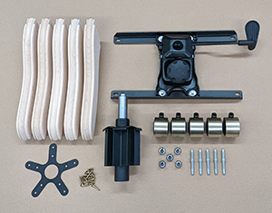 Full Set of Swivel Desk Chair Components